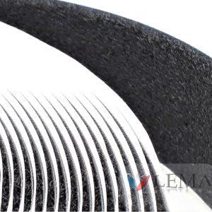 Ruban auto-agrippant adhésif 30 mm noir – Image 2