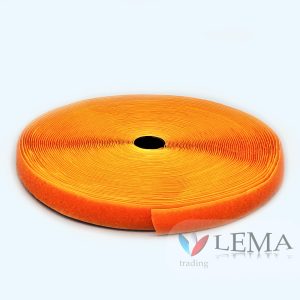 Auto-agrippant à coudre 38 mm orange – Image 1