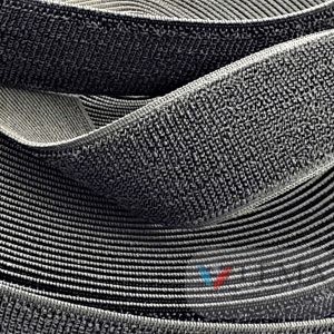 Boucle élastique 100 mm noire – Image 2